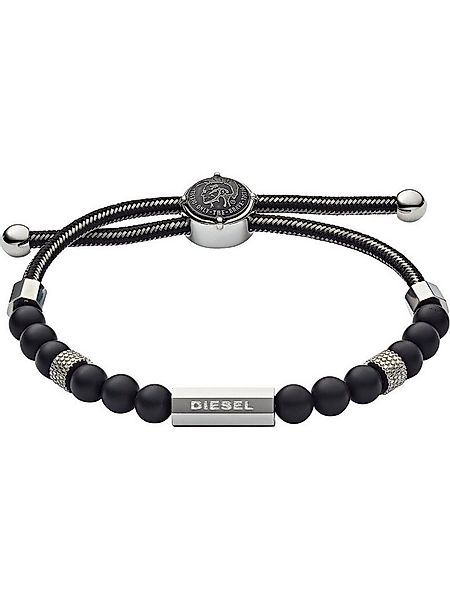 Diesel Edelstahlarmband Diesel Herren-Armband Stein günstig online kaufen