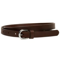 Caspar Taillengürtel GU318 schmaler Damen Ledergürtel günstig online kaufen