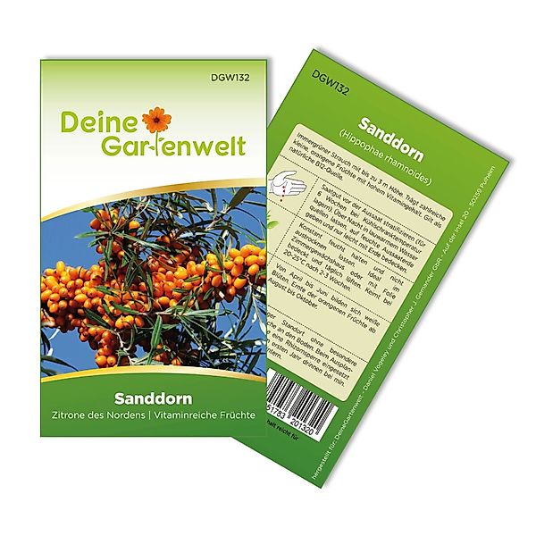 Deine Gartenwelt Sanddorn Samen günstig online kaufen