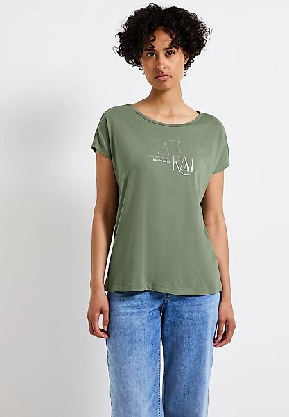 STREET ONE Shirttop mit Schriftzug günstig online kaufen