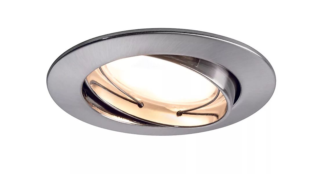 Deckeneinbauleuchte Premium LED Smart Coin Ø 8,3 cm metallisch 1-flammig ru günstig online kaufen