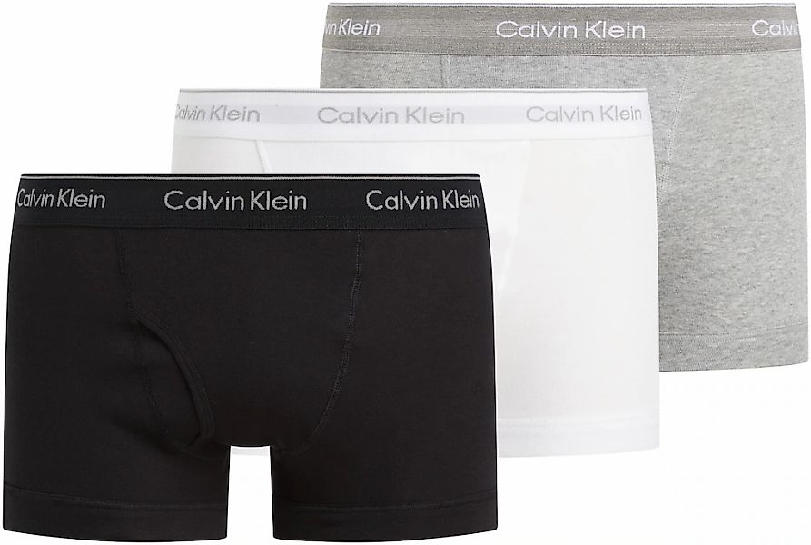 Calvin Klein Underwear Boxershorts "TRUNK 3PK", (Packung, 3er-Pack), mit Lo günstig online kaufen