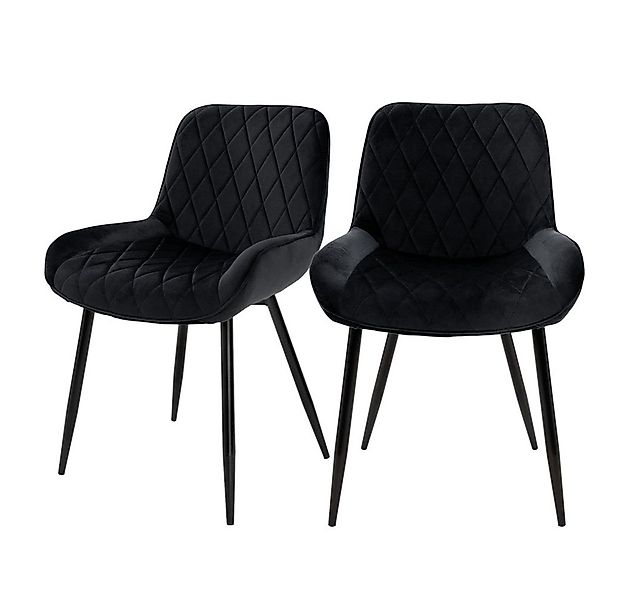 ML-DESIGN Stuhl Esszimmerstuhl mit Rücken- und Armlehnen, Metallbeine Küche günstig online kaufen