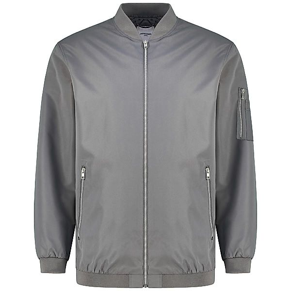Jack&Jones Blousonjacke Farbe grau Größe: 4XL günstig online kaufen