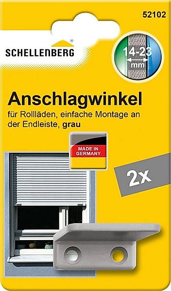 SCHELLENBERG Rollladen-Anschlagstopper Zubehör für Außenrollläden, 3,7 mm L günstig online kaufen
