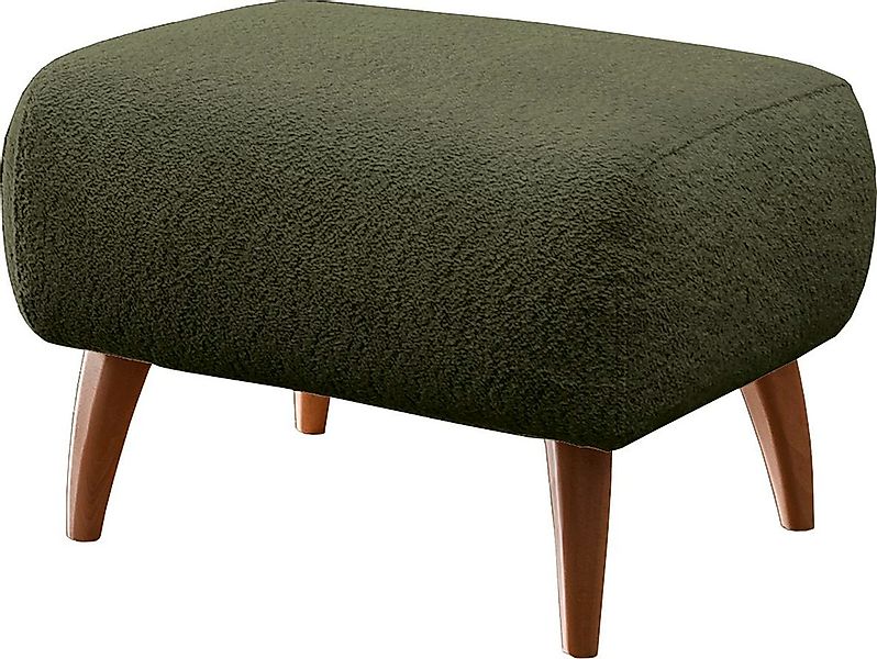 Home affaire Hocker "Baggio", mit Holzfüßen günstig online kaufen