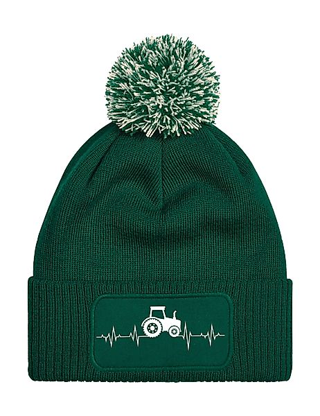 Youth Designz Beanie Unisex Strick Bommel günstig online kaufen