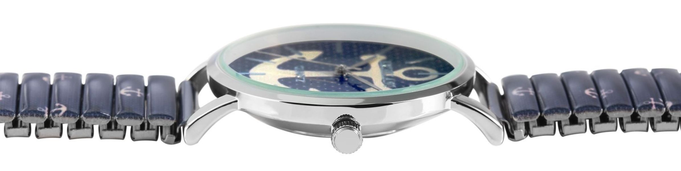 Excellanc Quarzuhr 1700060 Edelstahlzugband, D 36 günstig online kaufen