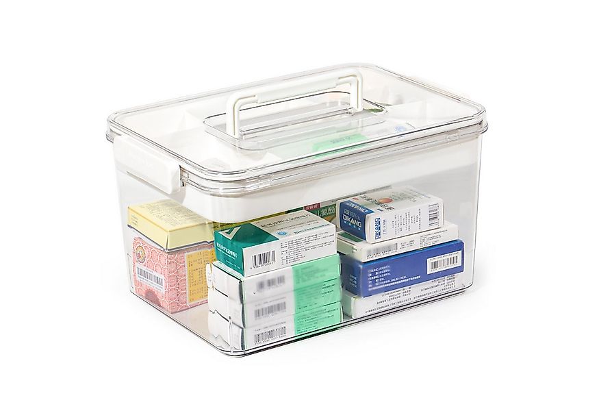Zedelmaier Aufbewahrungsbox Medikamenten Groß Medizinbox Apothekenbox Hausa günstig online kaufen