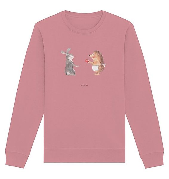 Mr. & Mrs. Panda Longpullover Größe L Hase Igel - Canyon Pink - Geschenk, S günstig online kaufen