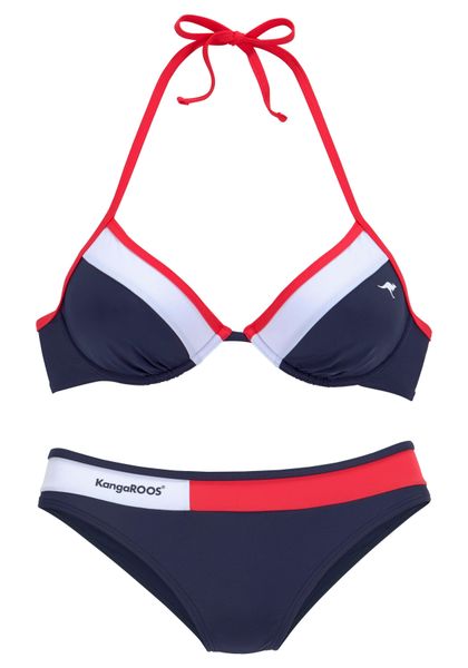 KangaROOS Bügel-Bikini Energy mit Kontrasteinsätzen günstig online kaufen