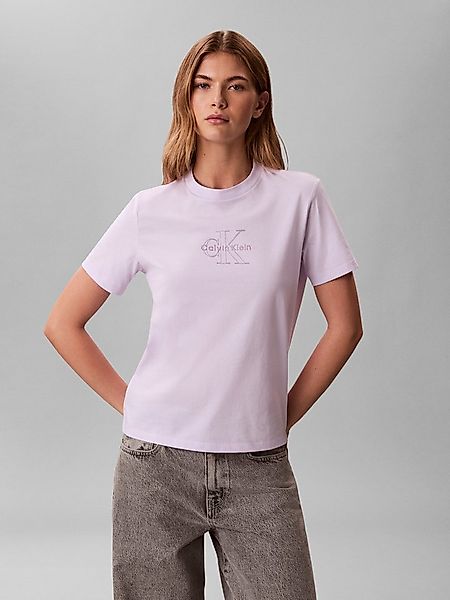 Calvin Klein Jeans T-Shirt CLASIC MONOLOGO TEE Regular fit mit Rundhalsauss günstig online kaufen