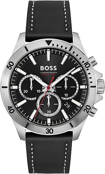 BOSS Chronograph TROPER 1514055, Quarzuhr, Herrenuhr, Armbanduhr, Stoppfunk günstig online kaufen
