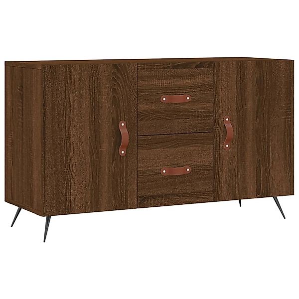 vidaXL Sideboard Braun Eichen-Optik 100x36x60 cm Holzwerkstoff 828147 günstig online kaufen