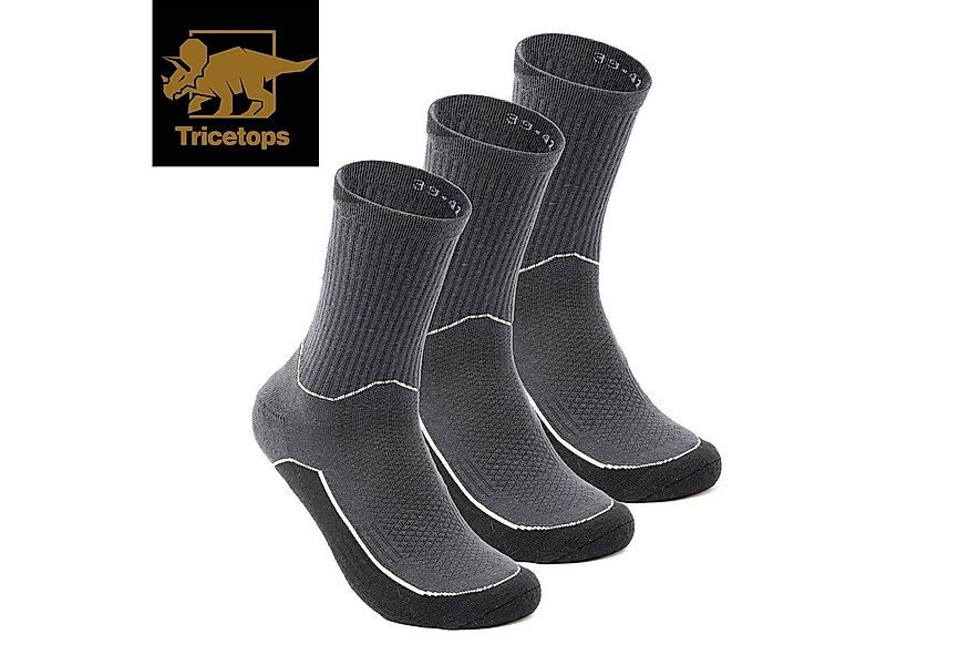 Tricetops Sportsocken TS02M Wandersocken Herren Arbeitssocken 3 / 6 Paar Sp günstig online kaufen