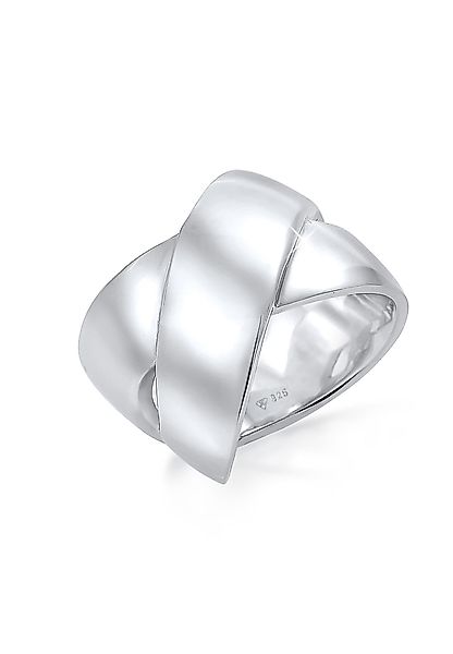 Elli Premium Fingerring Bandring Breit Modern günstig online kaufen