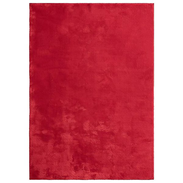 Teppich Loft rot B/L: ca. 80x150 cm günstig online kaufen