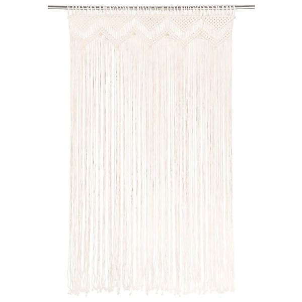 Makramee Vorhang 140×240 Cm Baumwolle günstig online kaufen