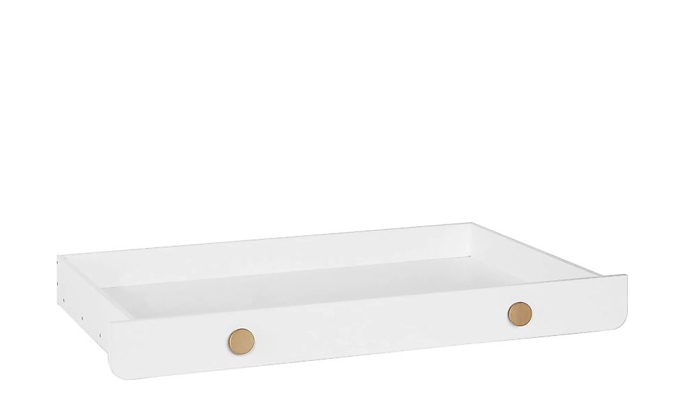 Bettschubkasten - weiß - 85 cm - 15,5 cm - Sonstiges Zubehör - Möbel Kraft günstig online kaufen