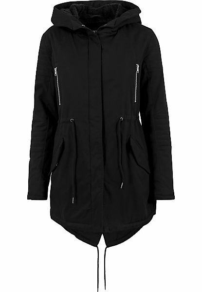 URBAN CLASSICS Parka "Urban Classics Damen Ladies Sherpa Lined Cotton Parka günstig online kaufen
