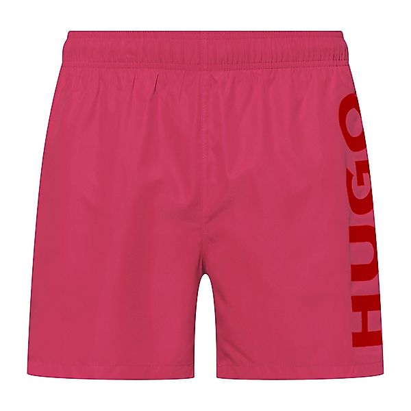 HUGO Badeshorts ABAS mit großem Markenschriftzug günstig online kaufen