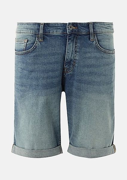 QS Cargoshorts Jeans-Bermuda John / Regular Fit / Mid Rise / im Used-Look W günstig online kaufen