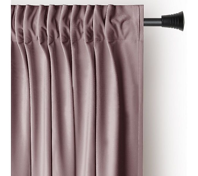 AmeliaHome Gardine Gardine Kräuselband Vorhang VerdunkelndSamt Textil Multi günstig online kaufen