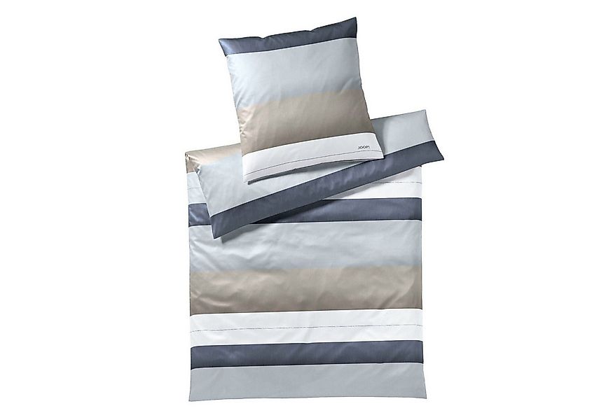 JOOP! Bettwäsche JOOP! Mako Satin Bettwäsche Purity 4073-7 sand silber grau günstig online kaufen