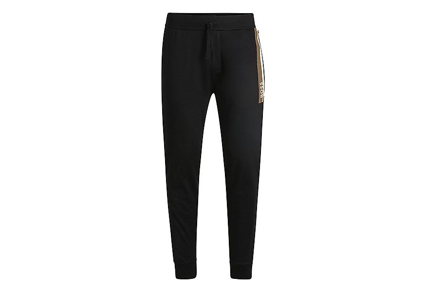 BOSS Jogginghose Authentic Pants mit Streifen und Markenschriftzug günstig online kaufen