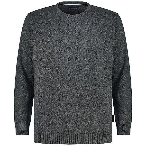 CASA MODA Strickpullover aus Baumwolle Farbe anthrazit Größe: 6XL günstig online kaufen