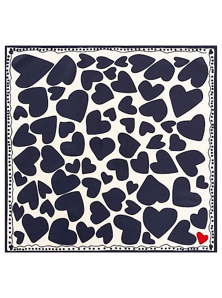 Zwillingsherz Halstuch "Herz'", mit Herzmotiv, glänzend günstig online kaufen