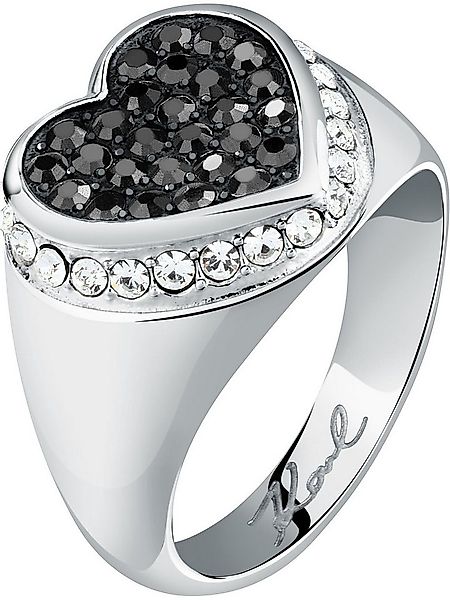 KARL LAGERFELD Fingerring Karl Lagerfeld Damen-Damenring Edelstahl Kristall günstig online kaufen