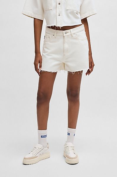 HUGO Blue Shorts Gimusa mit geschnittener günstig online kaufen