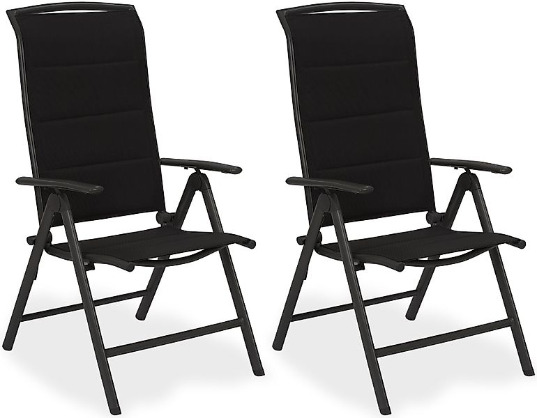 BRUBAKER Gartenstuhl Milano (Gepolstert und wetterfest, günstig online kaufen