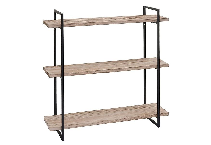 MCW Wandregal MCW-K78-W, Drei Regalböden, Industriedesign günstig online kaufen