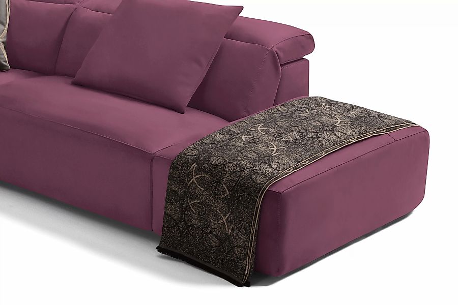 Egoitaliano Ecksofa »Beverly, extravangantes Designsofa mit erstklassigem S günstig online kaufen