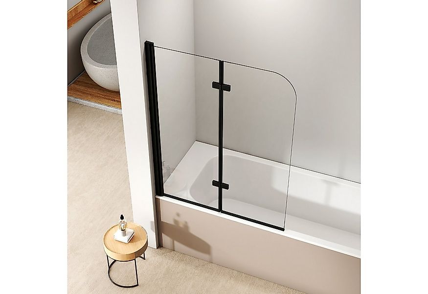 EMKE Badewannenaufsatz Duschwand für Badewanne,2-teilig Duschwand Faltbar S günstig online kaufen