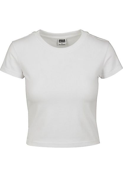 URBAN CLASSICS T-Shirt Urban Classics Damen Ladies Stretch Jersey Cropped T günstig online kaufen
