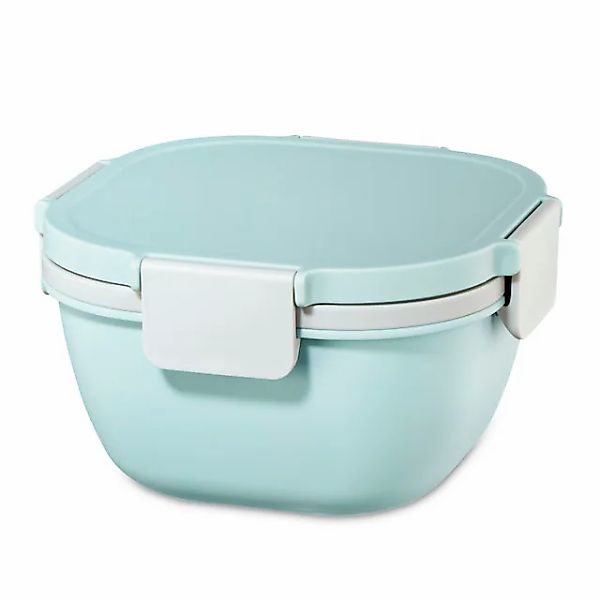 Xavax Salatbox »Salatbox To Go 1400 ml (3-teilige Salatschüssel)«, (4 tlg.) günstig online kaufen