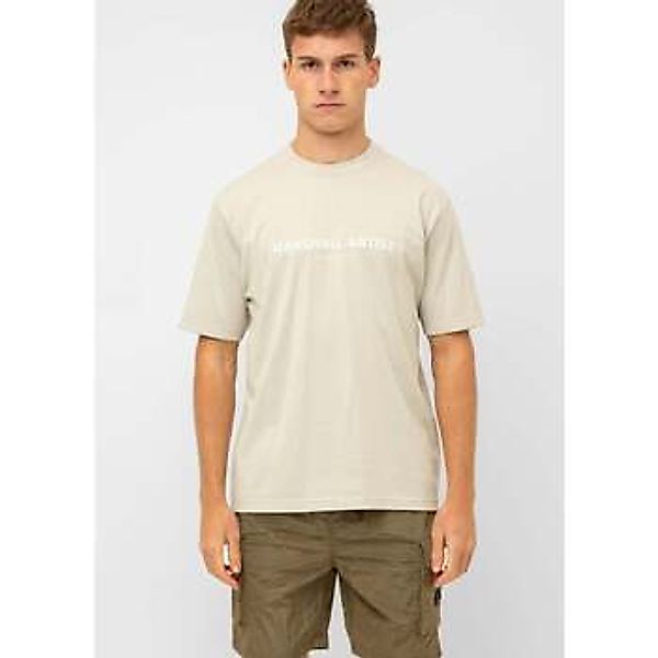 Marshall Artist  T-Shirts & Poloshirts Coastal erosion t-shirt - dove grey günstig online kaufen