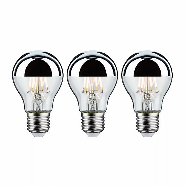 Paulmann "Modern Classic Edition Bundle LED Birne Kopfspiegel E27 230V 3x60 günstig online kaufen