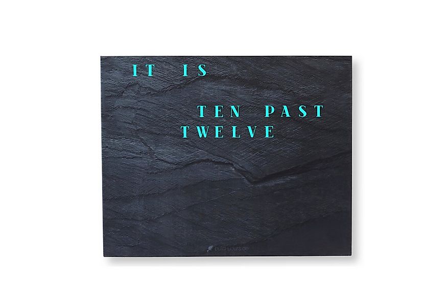 build-yours.de Wanduhr Wortuhr Jupiter in Deutsch - LED Wanduhr zum Aufhäng günstig online kaufen