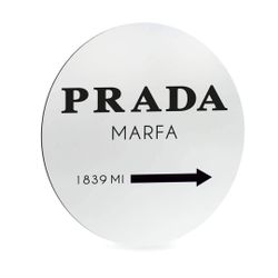 K&L Wall Art Alu-Dibond-Druck Metallposter Prada günstig online kaufen