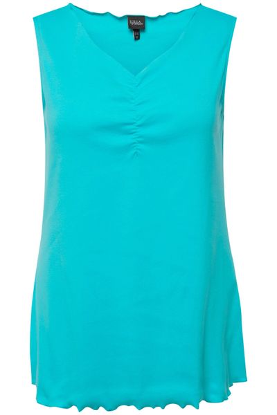Ulla Popken Longtop Ripptop Wellenkanten Slim günstig online kaufen