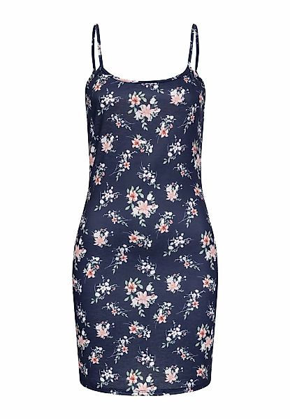 CLOUD 5IVE Shirtkleid "CLOUD 5IVE Kurzes Viskose Trägerkleid mit Blumen Pri günstig online kaufen