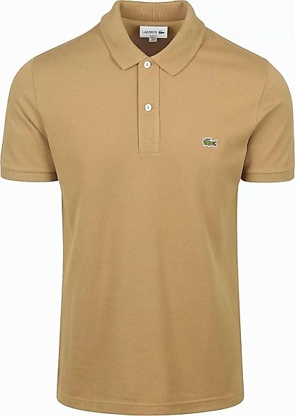 Lacoste Polohemd Piqué Braun - Größe L günstig online kaufen