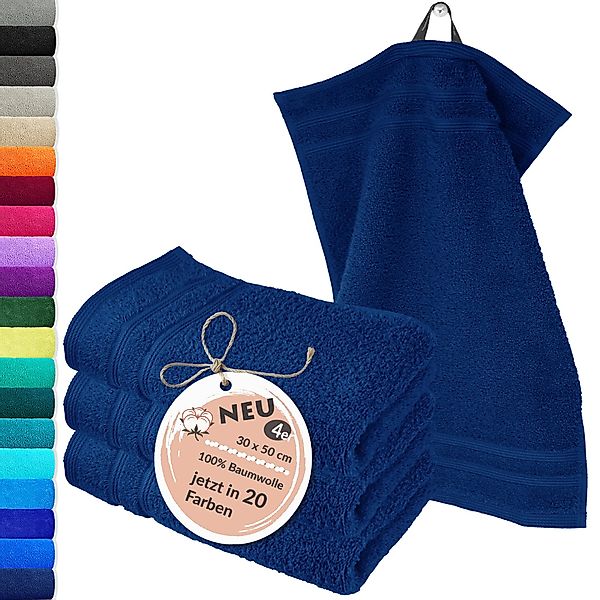 Lashuma Gästehandtücher London, Frottee (Spar-Set, 4-St), günstig online kaufen