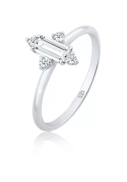 Elli DIAMONDS Verlobungsring "Verlobung Edel Topas Diamant (0.06 ct.) 925 S günstig online kaufen