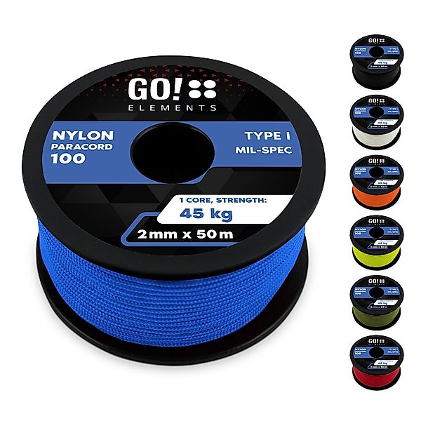 GO!elements Paracord 100 - 2mm Seil, günstig online kaufen