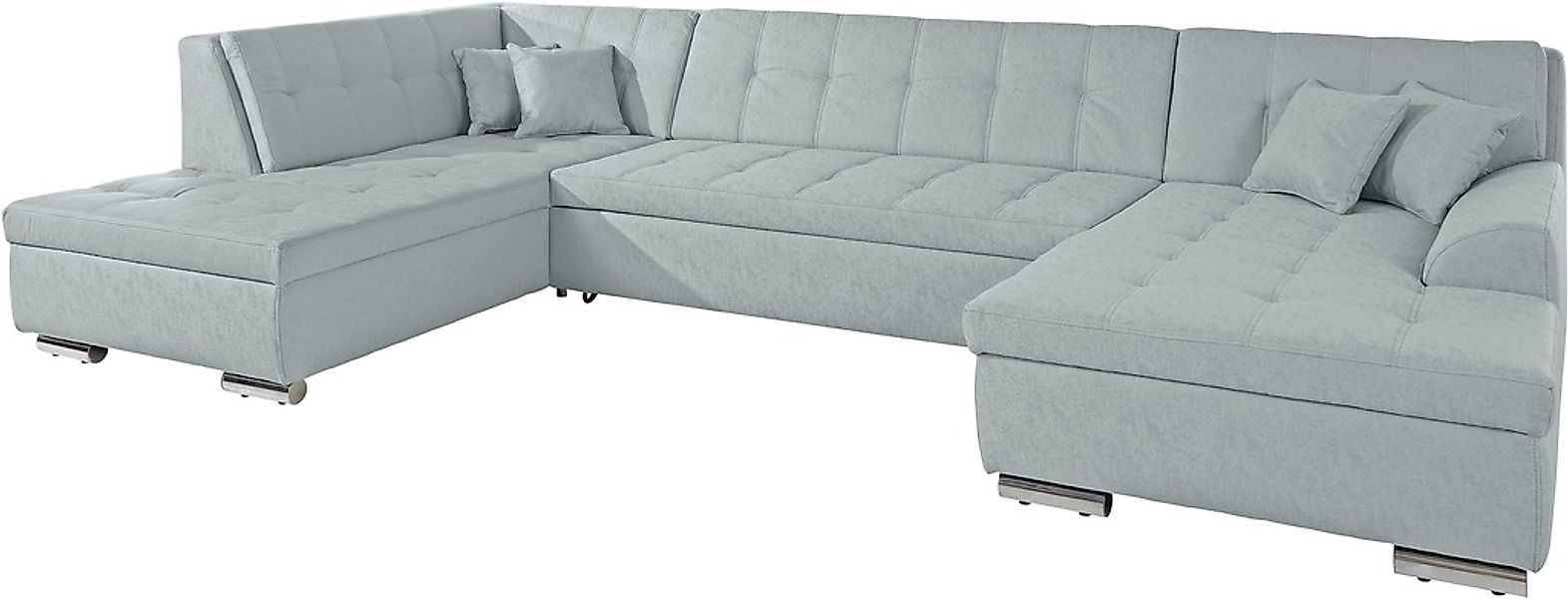 DOMO collection Wohnlandschaft »Aversa U-Form«, wahlweise mit Bettfunktion, günstig online kaufen